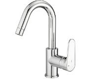 Xenz Cinca Wastafelkraan 26.4cm chroom Hoogglans CN5304-51