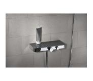 Schutte Thermostatische Douchekraan Schutte Ocean met Planchet Chroom Antraciet