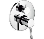 Nemo Go Cocoon inbouwkraan bad/douche met omschakelknop chroom 403700C
