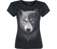 Spiral Wolf Chi Girls shirt zwart
