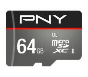 PNY Turbo - Flashgeheugenkaart (microSDXC-naar-SD-adapter inbegrepen)