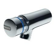 Presto 504 neo zelfsluitende tapkraan m. Voorsprong 6.5cm wandmontage 1/2" bu.dr. Koud, looptijd 7 sec. Chroom