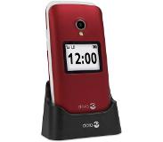 Doro 2424 Rd/wh Easy To Use Clamshell - Red/white