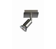 Philips CARREA Opbouwspot GU10 1x Rond Nikkel