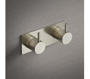 Hotbath Cobber douchemengkraan inbouw met omstel mat zwart CB029BL