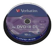 Verbatim DVD+R 8,5GB DOUBLE LAYER 8X SP (10)