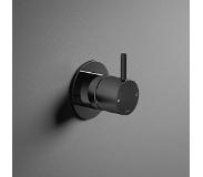 Hotbath Cobber inbouw inbouw douchemengkraan zwart chroom CB031EXTBK / HBCB031