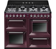 Smeg TR4110RW1 Kookcentrum 110X60X92cm A + Grill Red Wine Vi