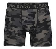 Björn Borg 1p SHORTS BB TONAL CAMO - Sportonderbroek performance - mannen - blauw - M