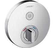 Hansgrohe ShowerSelect S afbouwdeel v. inbouwkraan m. 1 stopkraan v. 1 douchefunctie, chroom