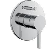 Laufen Kartell•LAUFEN afbouwdeel voor inbouw bad-/douchekraan met omstel en terugslagklep, chroom