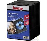 Hama Dvd Jewel Case With Foil, 10-Pack, Black