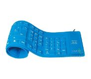 Logilink ID0035A USB QWERTZ Duits Blauw toetsenbord