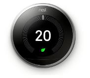 Google Nest Learning Thermostat V3 - Zilver