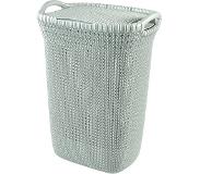 Curver Knit wasbox - 57 l - Misty Blue