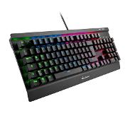 Sharkoon SKILLER MECH SGK3 toetsenbord USB Duits Zwart