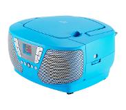 Bigben Interactive CD60 Kinder-CD-Radio met stickers (blauw)