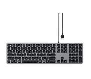 Satechi Aluminium Wired toetsenbord Space Gray