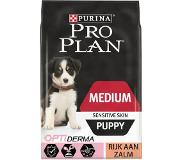 Purina Pro Plan Dog Puppy Medium Sensitive Skin Zalm 3kg