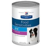 Hill's Pet Nutrition - Prescr Diet Canine d / d Duck 12 x 370 g canned