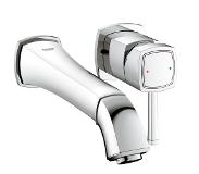 GROHE Grandera afbouwdeel voor 2 gats inbouw wandkraan met uitloop 17.7cm chroom