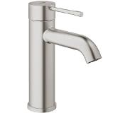 GROHE Essence New Wastafelkraan - Lage uitloop - SuperSteel (rvs)