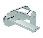 Ideal standard Tesi afbouwdeel voor inbouw 2-gats wandkraan m. vaste uitloop 5l/min chroom