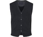 Casa Moda Gebreid vest antraciet, Effen