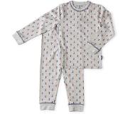Little label - pyjama - grey melee arrow - maat: 98/104 - bio-katoen