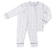 Little label - pyjama - white assorti - maat: 122/128 - bio-katoen