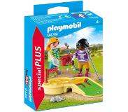 Playmobil Kinderen Met Minigolf