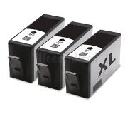 HP 3x HP 364 XL (CN684EE) inktcartridges zwart (huismerk inktcartridges)