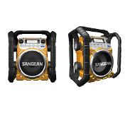 Sangean U4, digitale werfradio, BT, DAB+, geel