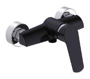 Badstuber Soho douche mengkraan mat zwart 15cm hoh