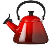 Le Creuset Fluitketel 'kone' Kersenrood 1,6l