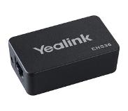 Yealink EHS36 tussenstuk voor kabels RJ12, RJ9 RJ45, 3.5mm Zwart