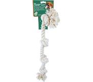 Gebr. De Boon Floss-toy wit 4-knoop