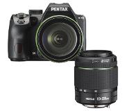 Pentax K-70 Black + 18-50mm WR + 50-200mm WR