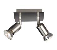 Philips Spot Carrea Nikkel 2xgu10