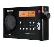 Sangean PR-D7, draagbare radio, incl. adapter, zwart