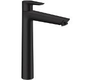 Hansgrohe Talis E wastafelkraan verhoogd 240 met waste mat zwart 71716670