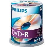 Philips | DVD-R | 4.7 GB | 100 stuks