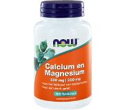 Now Calcium en Magnesium Tabletten