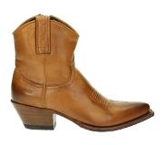 Sendra 13504 Lia Flex leren cowboylaarzen cognac Dames | Maat: 40
