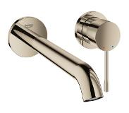 GROHE Essence New afbouwdeel voor 2-gats inbouw wandkraan L-size m. uitloop 23cm nikkel