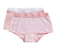Ten Cate shorts Stripe and candy pink 2 pack maat 98/104