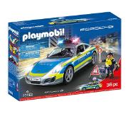 Playmobil Porsche 911 Carrera 4S Politie - wit - 70066