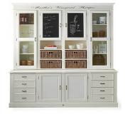 Riviera Maison Martha's Vineyard Recipes Cabinet (wit)