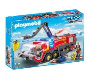 Playmobil City Action luchthavenbrandweerwagen met licht en geluid 5337