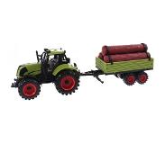 Johntoy junior farming tractor met aanhangwagen